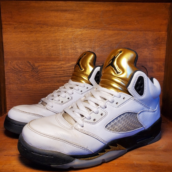 Air Jordan 5 Retro GS Mid  Sz 8 - Picture 4 of 10